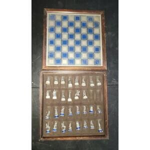 Vintage 1983 Franklin Mint Civil War Chess Set The National Historical Society